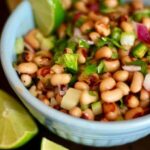 Yummy black eyed pea salad recipe is easy! Sometimes called Cowboy Caviar or Texas Caviar! From RestlessChipotle.com