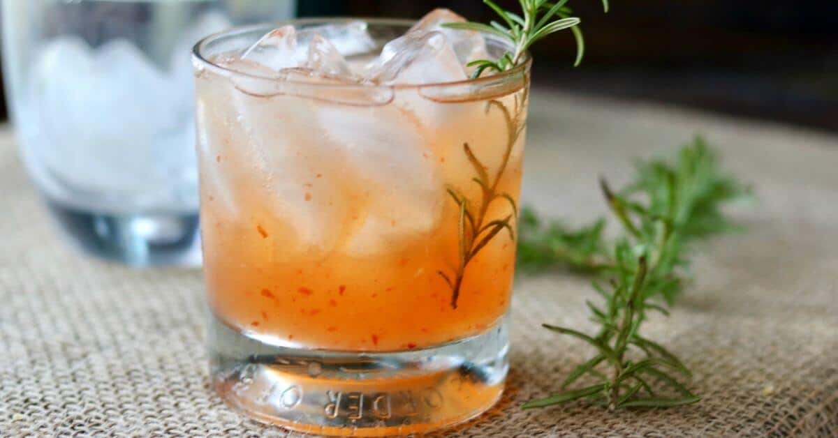 Tequila Cocktail: Spicy Peach Tequila Sour | Restless Chipotle