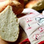 Cornmeal yeast rolls can be cut smaller for homemade hamburger buns, too. From RestlessChipotle.com