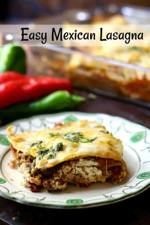 Cheesy Mexican Lasagna Recipe | Restless Chipotle