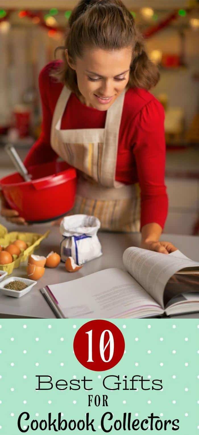 Here\'s a fun gift guide where you\'ll find the best gifts for cookbook collectors. Christmas, birthdays, anytime - a cookbook is the best present for any occasion. #giftguides #cookbooks #christmas from Restless Chipotle.com