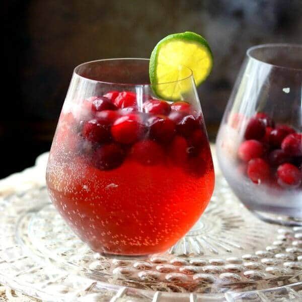 bright red cranberry moscow mule recipe image