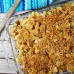 Mac and cheese with pulled pork for recipe card