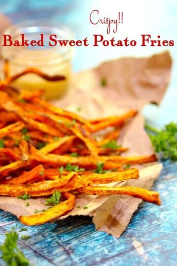 Baked Sweet Potato Fries {+Air Fryer Instructions} - Restless Chipotle