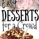 A collage of dessert images with text overlay for Pinterest.