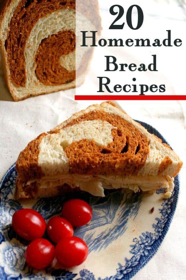 Title image. Bread with a reddish swirl in each slice.