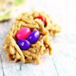 small image of easter egg cookies close up.