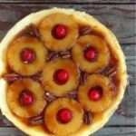 pineapple upside down cake top