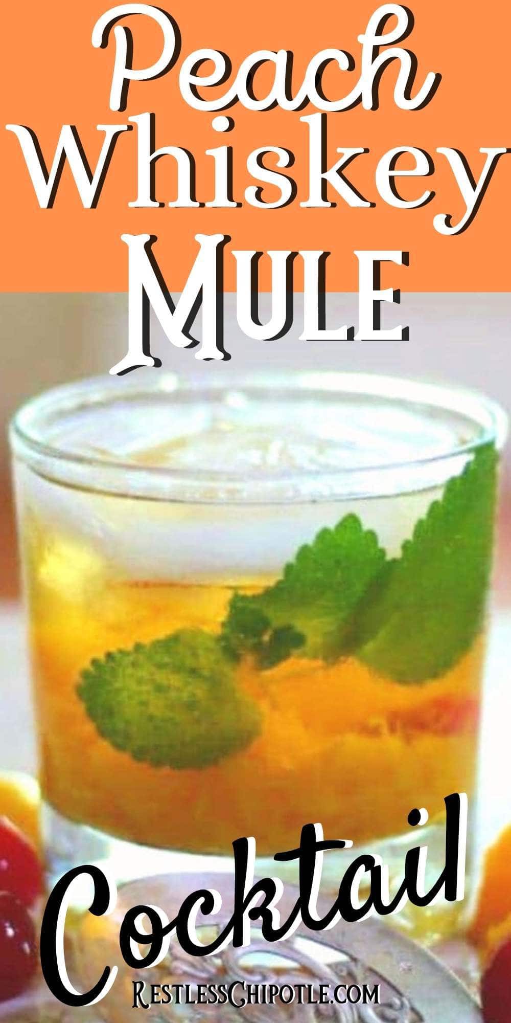 Peach Whiskey Mule Restless Chipotle
