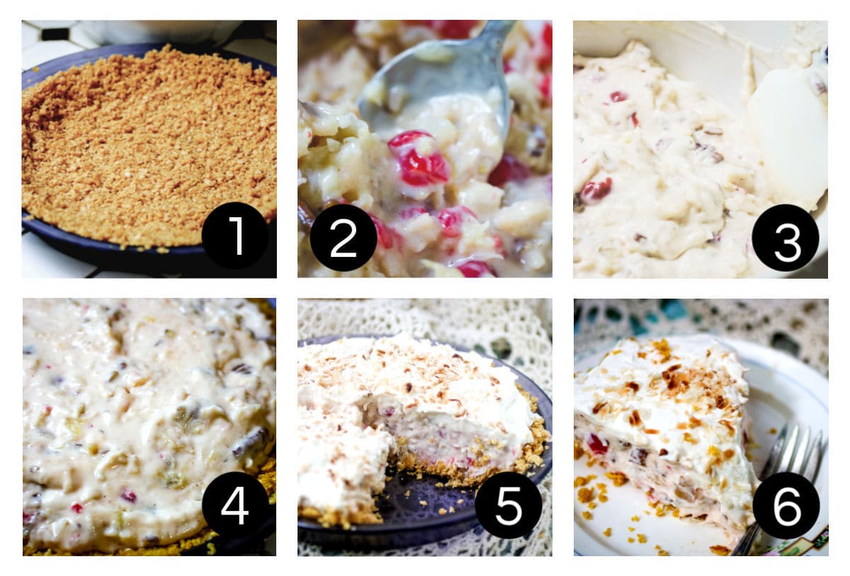Step by step images illustrating how to make this recipe