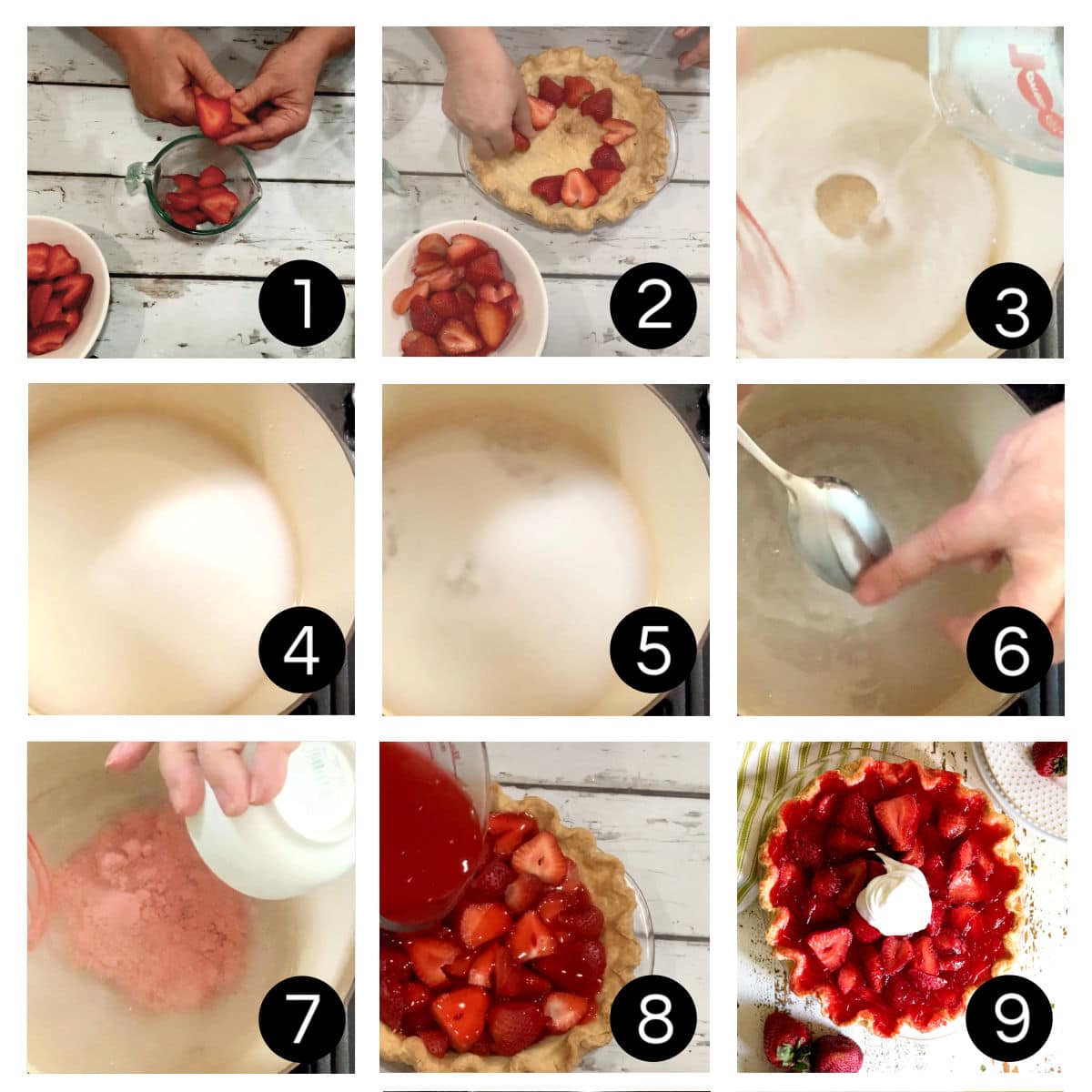 Step by step images for this recipe