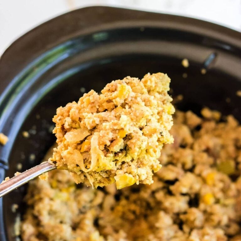 Southern Cornbread Dressing Recipe In the Crockpot Restless Chipotle
