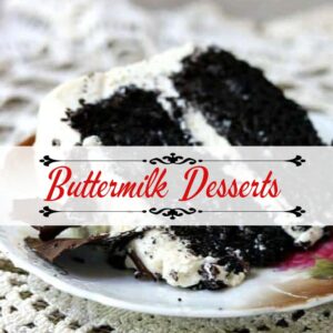 Buttermilk Dessert Recipes