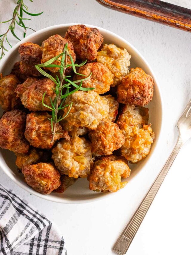 Cream Cheese Sausage Balls