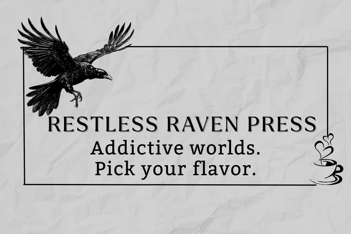 Logo for Restless Raven Press.
