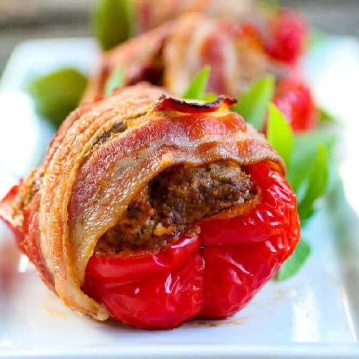 Meatloaf Stuffed Peppers