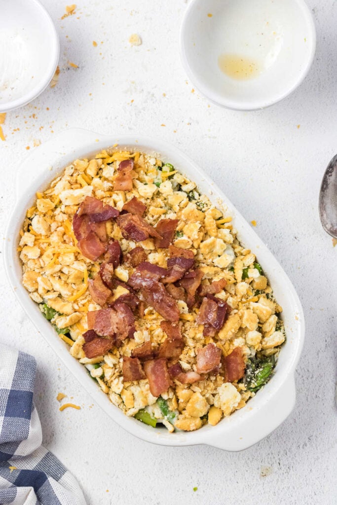Asparagus Casserole with Ritz Crackers Restless Chipotle