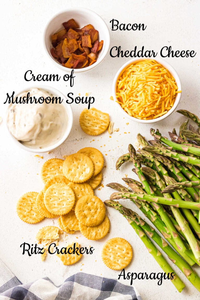 Asparagus Casserole with Ritz Crackers Restless Chipotle