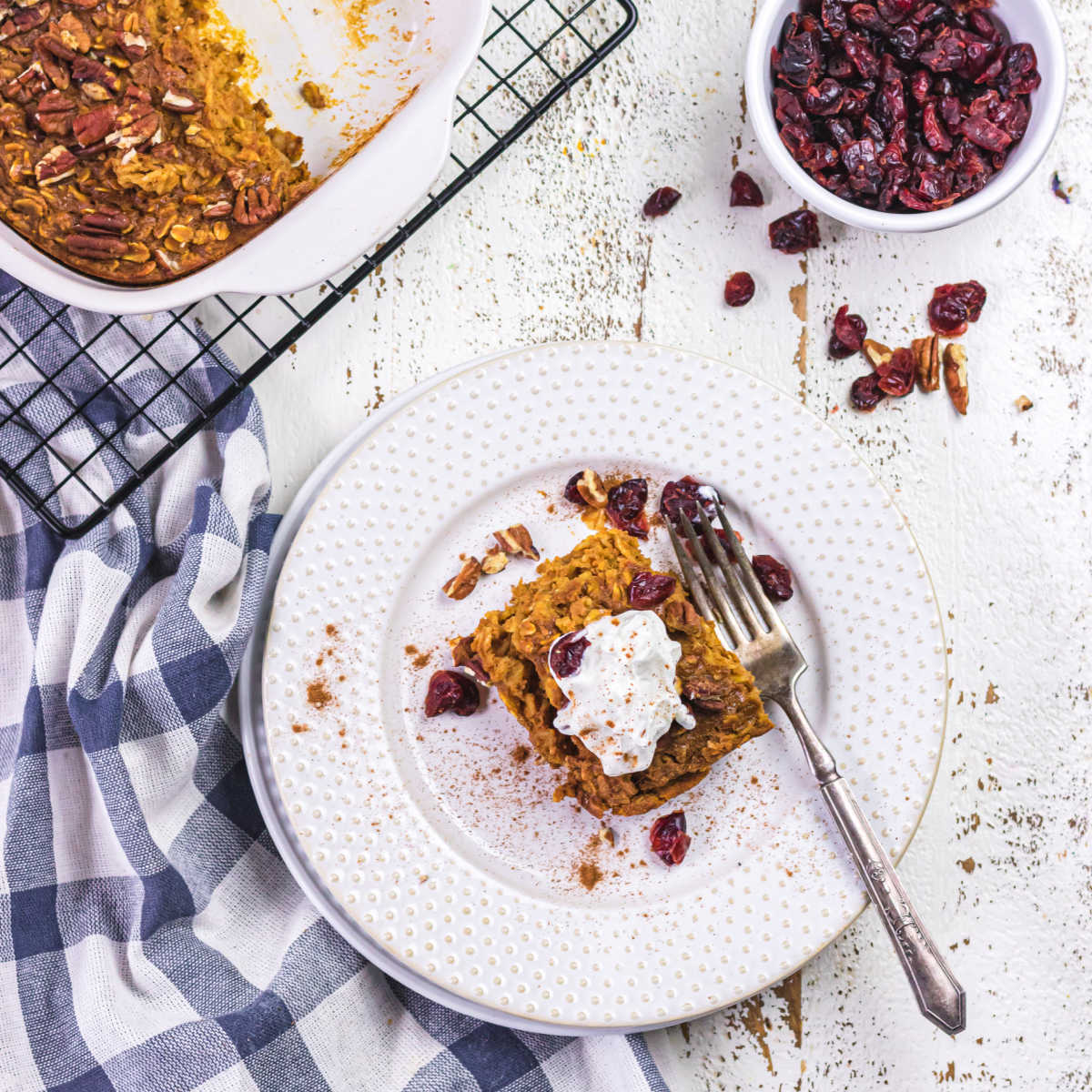 Pumpkin Baked Oatmeal image