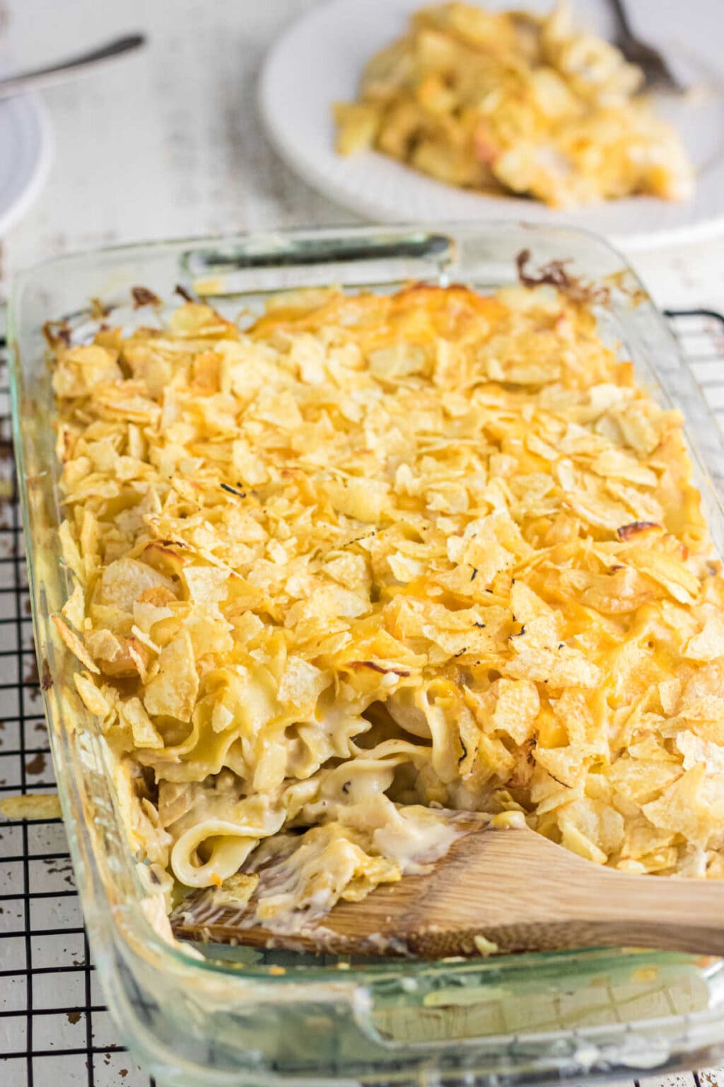 Easy Tuna Noodle Casserole Recipe with Potato Chips Restless Chipotle