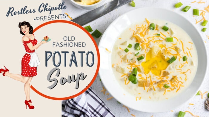 Cover for Potato Soup YouTube video. Click to go to the video.