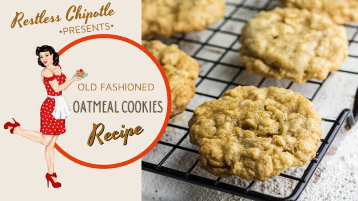 Cover image for the oatmeal cookie video. Click to watch complete. video on Youtube.