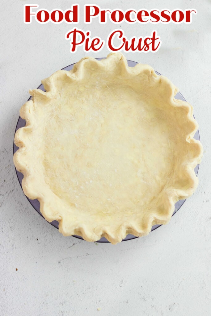 Food Processor Pie Crust - Restless Chipotle