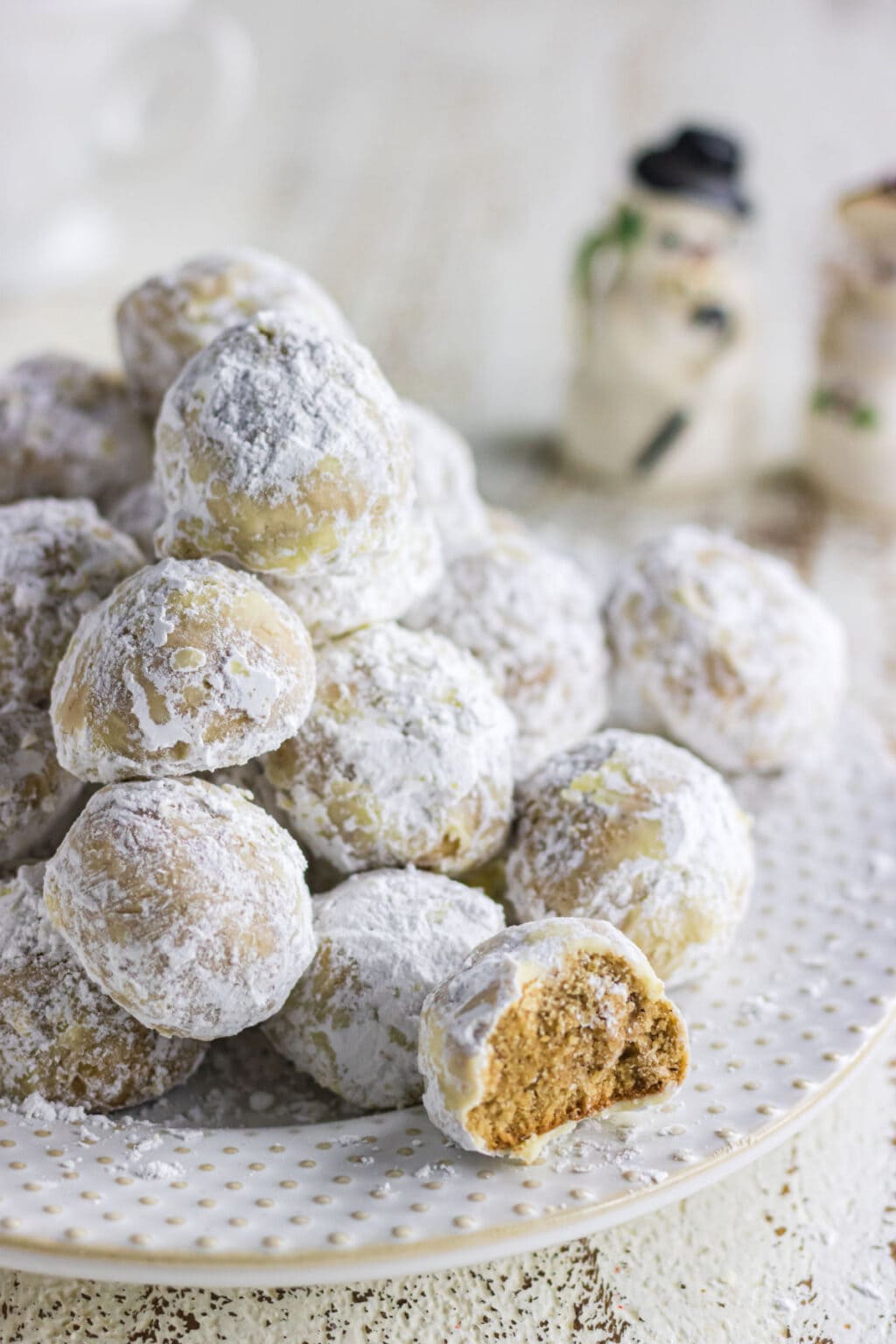 Christmas Gingerbread Snowball Cookies without Nuts Restless Chipotle