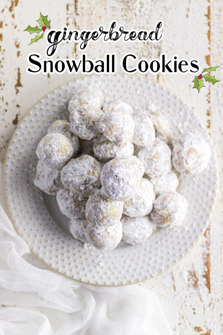 Christmas Gingerbread Snowball Cookies without Nuts Restless Chipotle