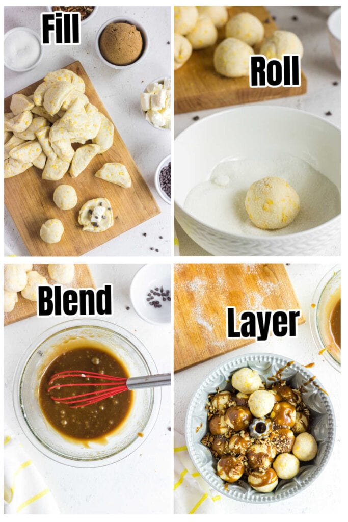 Step by step images showing how to make this recipe.