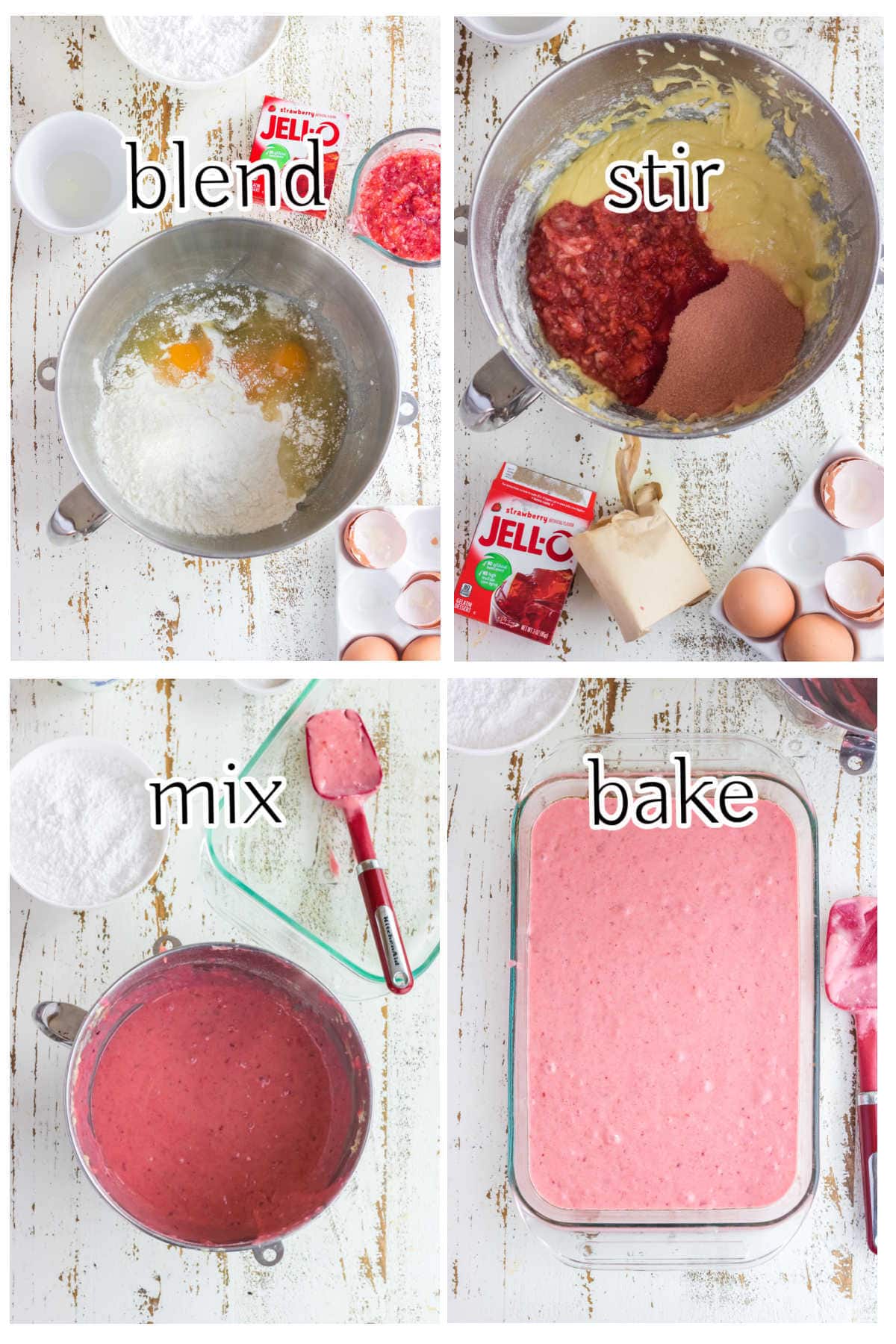 Step by step images showing how to make this recipe.