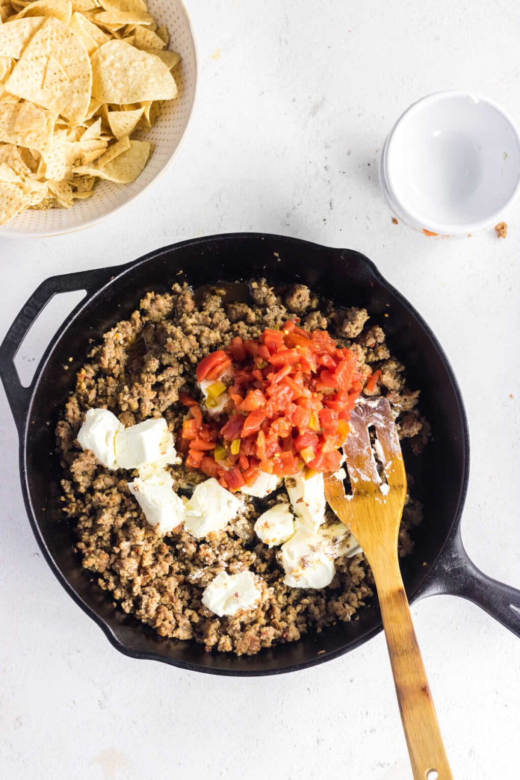 Southern Rotel Sausage Dip Recipe with Cream Cheese Restless Chipotle