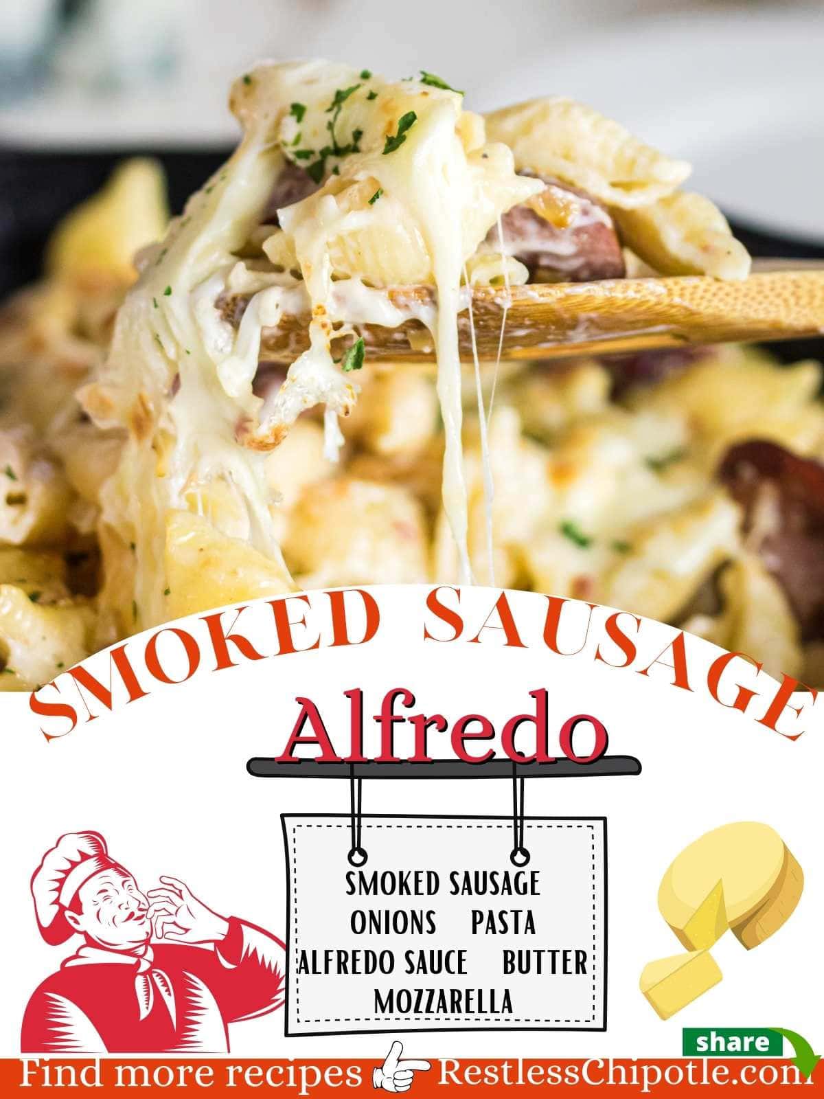 Creamy Sausage Alfredo Skillet - Restless Chipotle