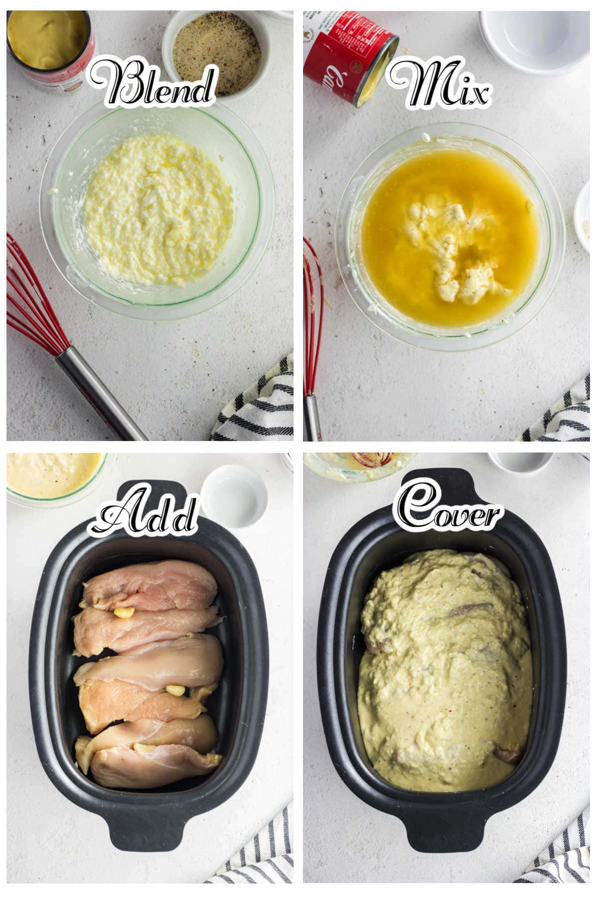 Step by step images showing how to make this recipe.