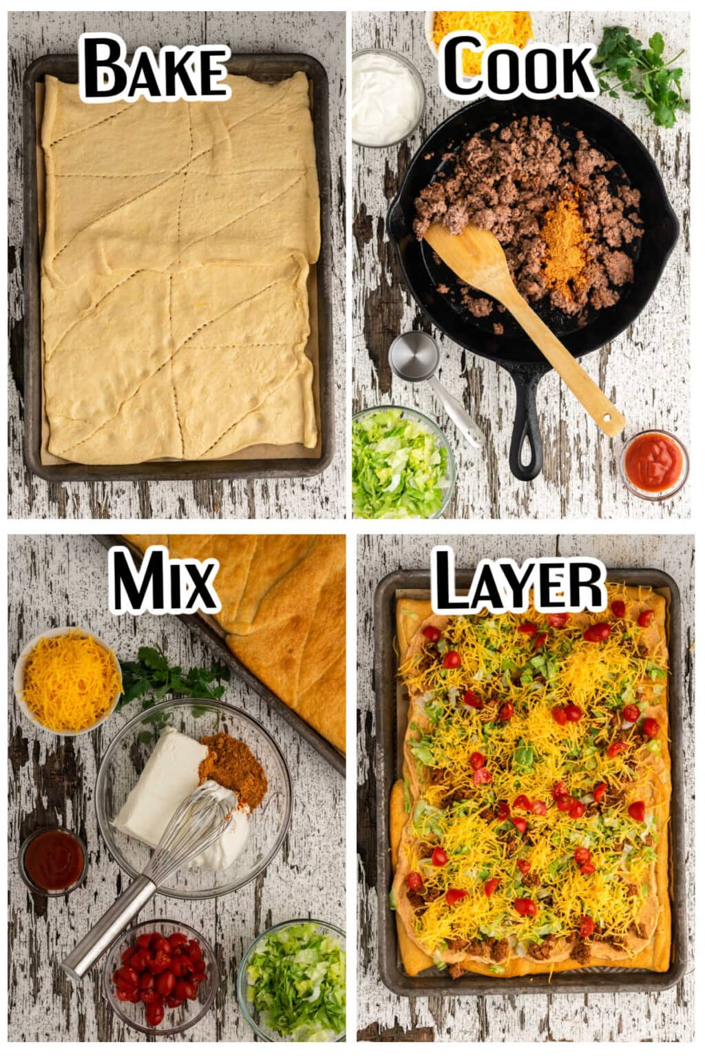 Taco Crescent Roll Pizza Restless Chipotle