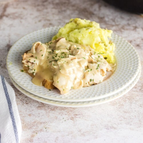 Open Faced Turkey Sandwich with Gravy Restless Chipotle