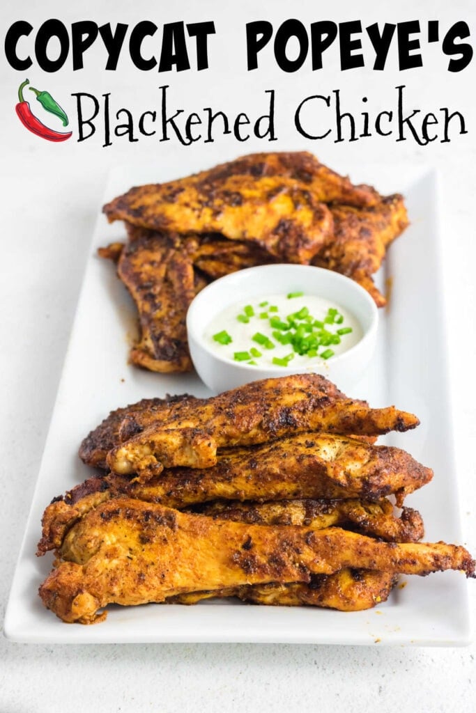 Copycat Popeye's Blackened Chicken Tenders Recipe Restless Chipotle