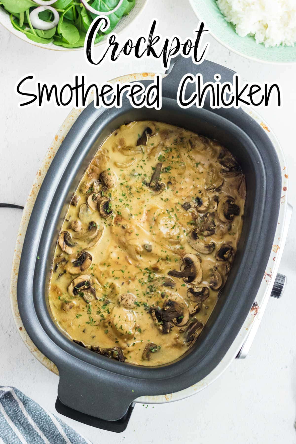 Easy Slow Cooker Chicken Casserole