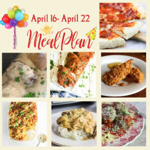 Collage of images from this meal plan.