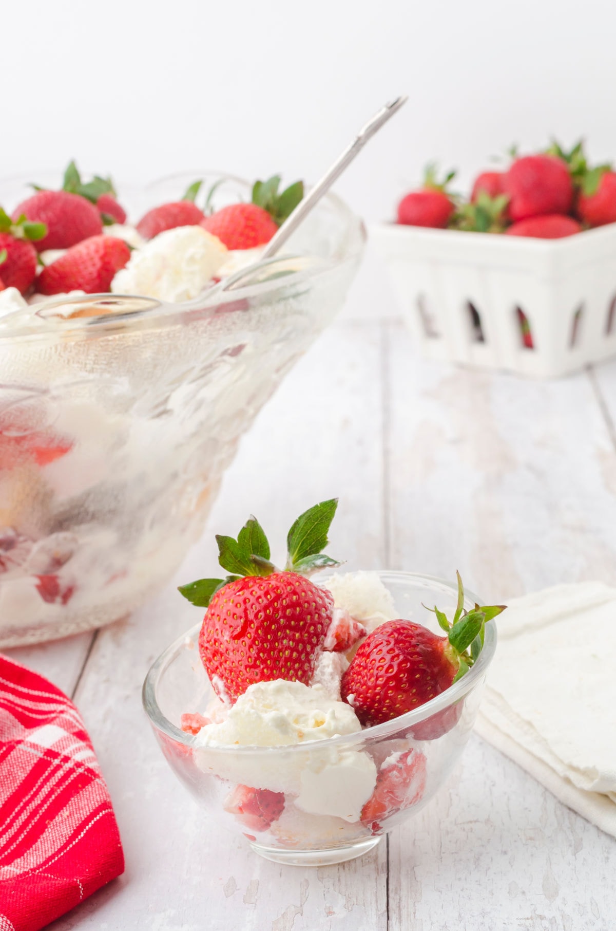 Strawberry Shortcake Crunch Ice Cream Cake Recipe - Restless Chipotle