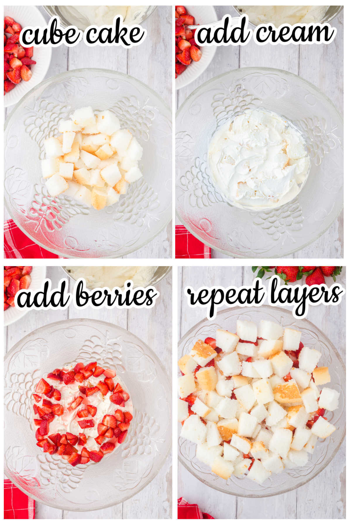 Step by step images showing how to make this recipe.