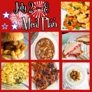 Collage of images from this meal plan.