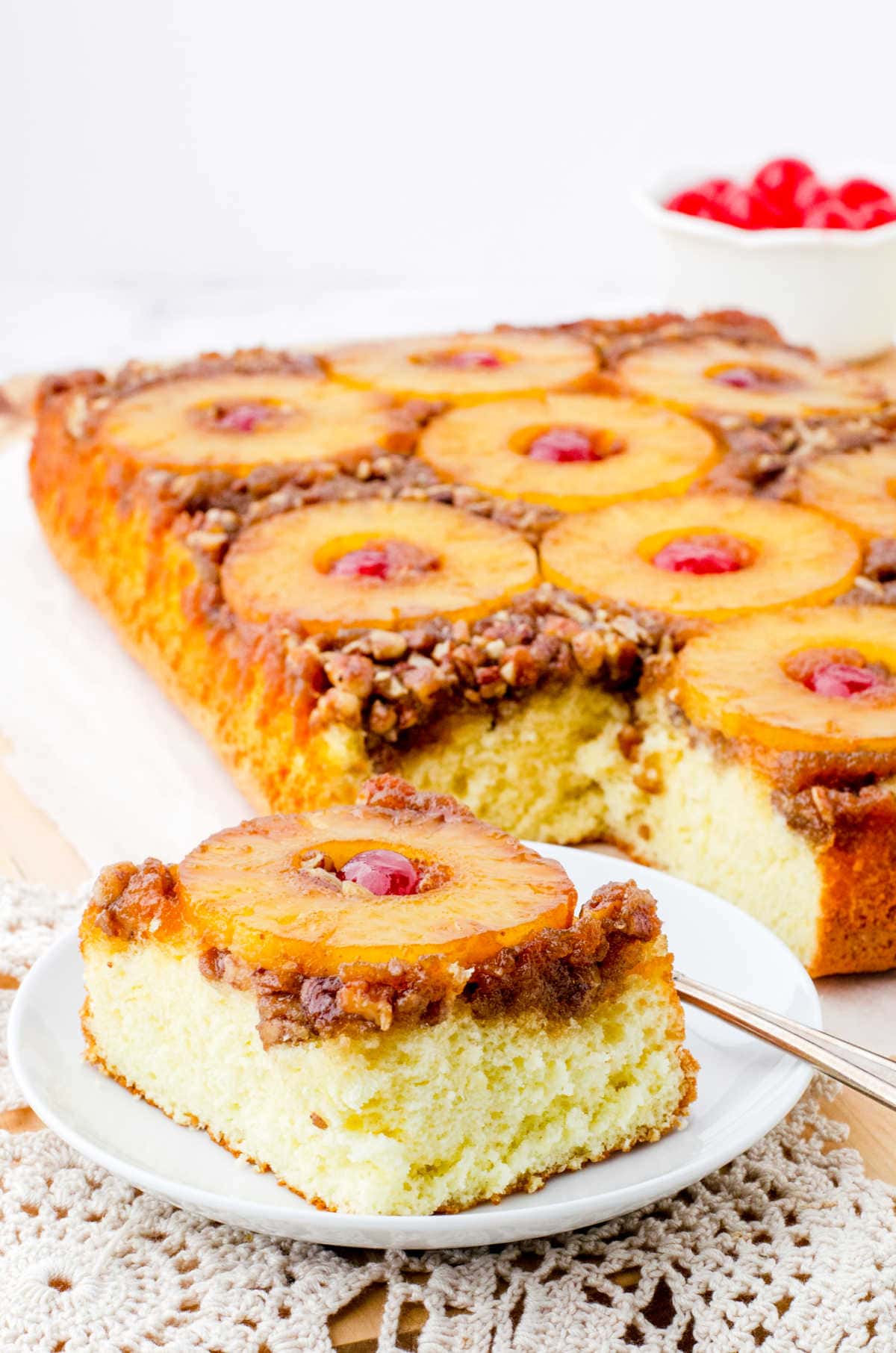 Old Fashioned Pineapple Upside Down Cake from Scratch - Restless Chipotle