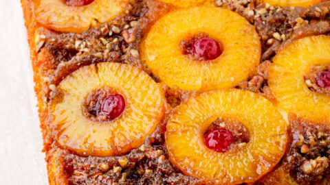 Old Fashioned Pineapple Upside Down Cake from Scratch - Restless Chipotle