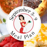 Collage of images for meal plan 37 to pin to Pinterest.