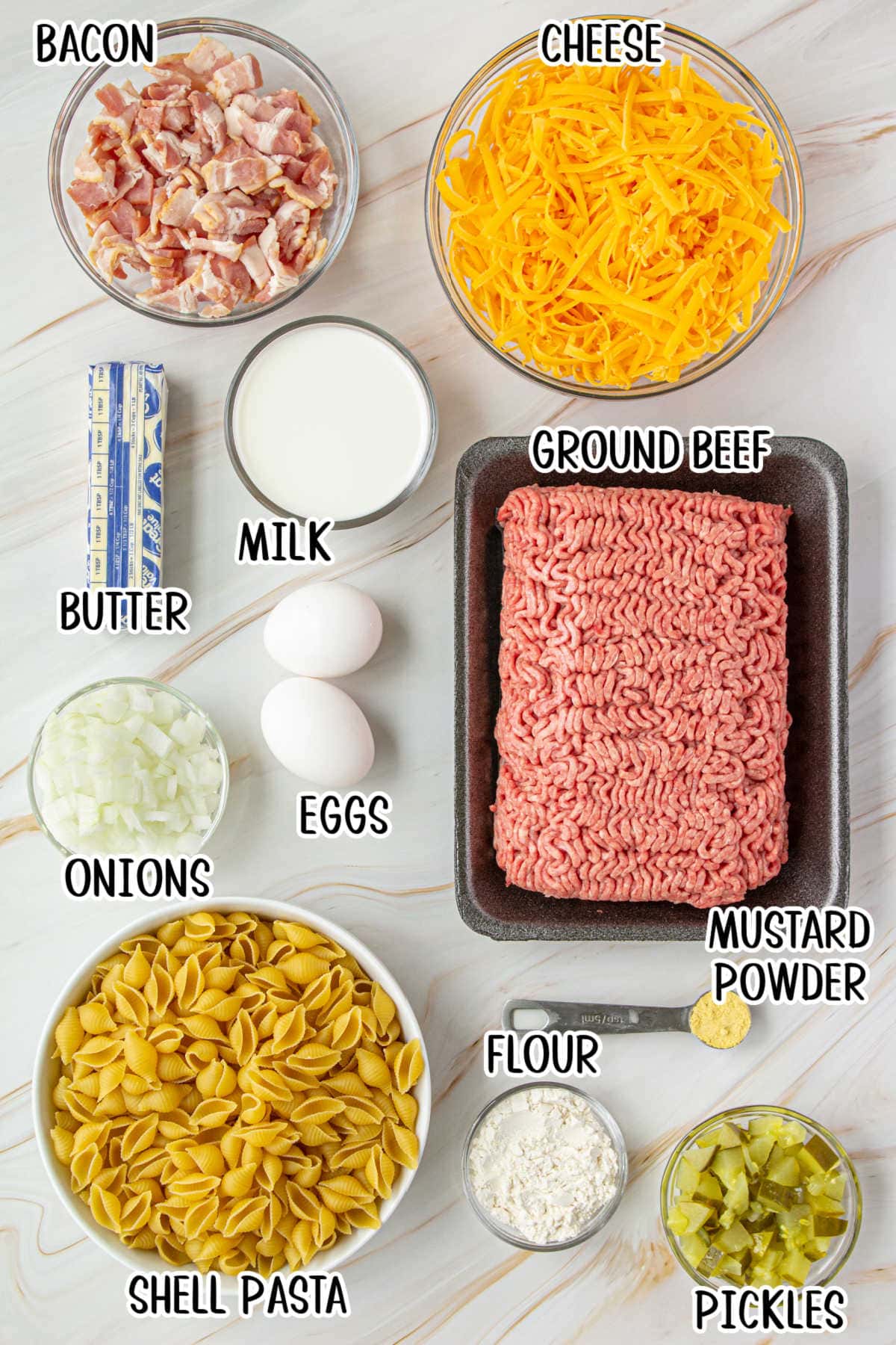 Ingredients for this recipe.