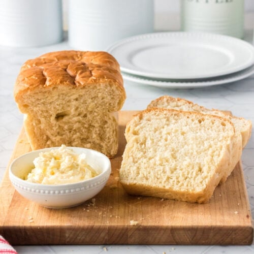 Batter Bread with a side of butter