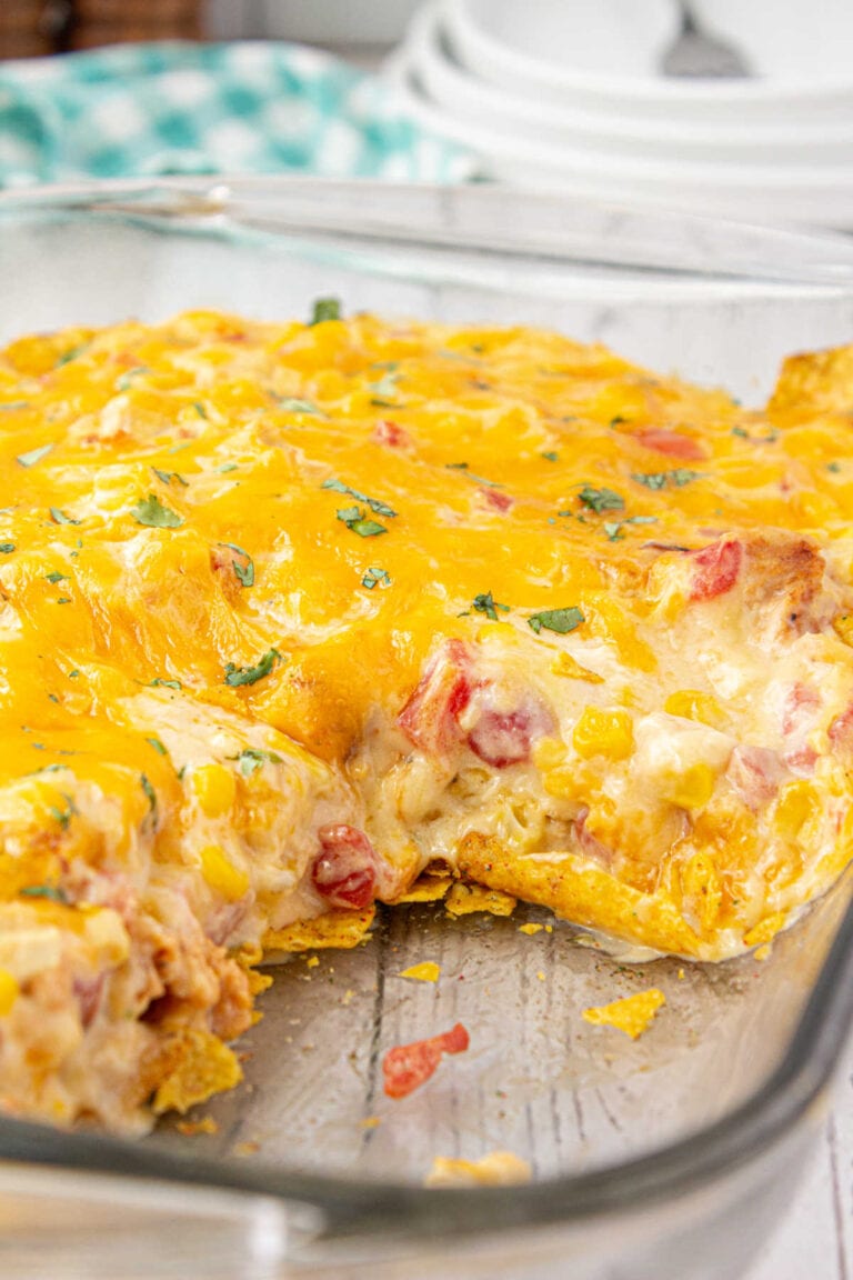 Cheesiest Mexican Chicken Casserole with Doritos Restless Chipotle