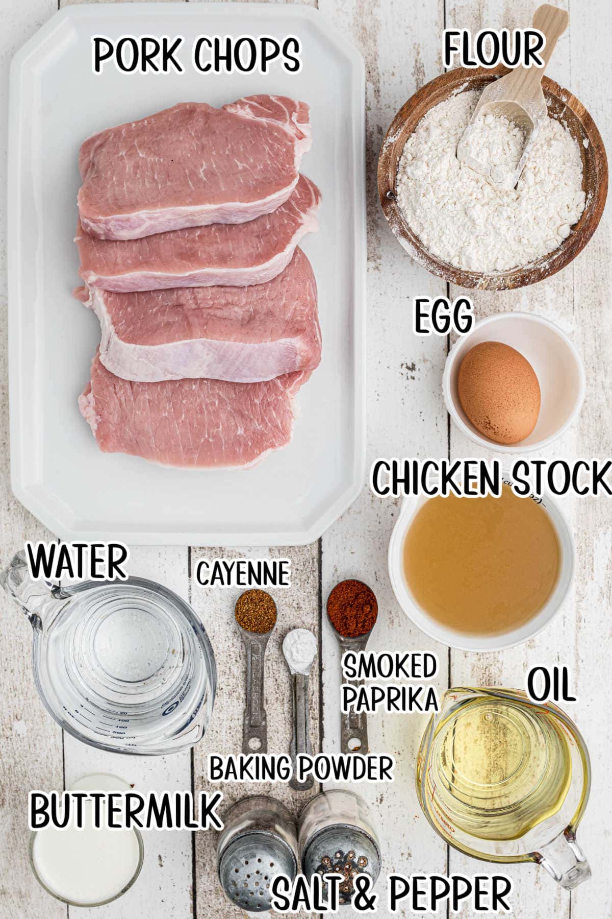 Ingredients for this recipe.