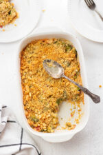 Broccoli Casserole with Ritz Crackers - Restless Chipotle